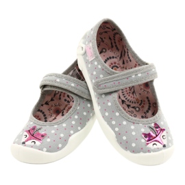 Bailarinas Niña BLANCA BEFADO 114X425 blanco rosado gris 3