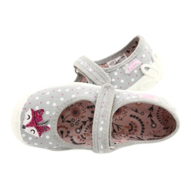 Bailarinas Niña BLANCA BEFADO 114X425 blanco rosado gris 4
