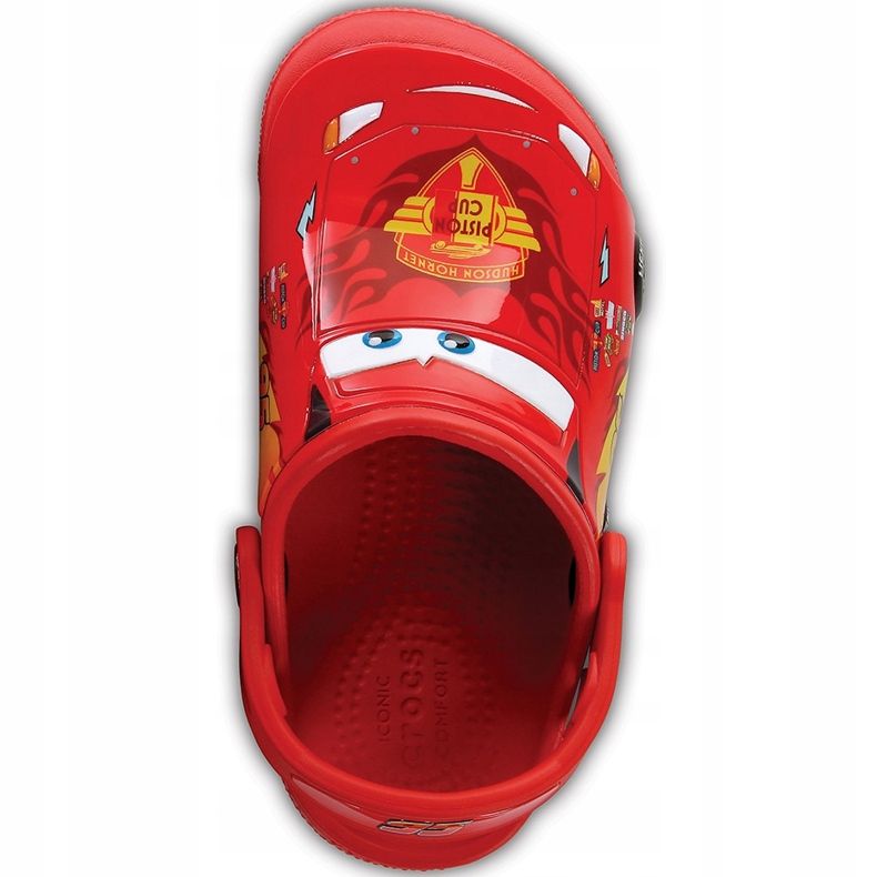 Crocs niños Fun Lab Cars Zueco rojo 204116 8C1 1