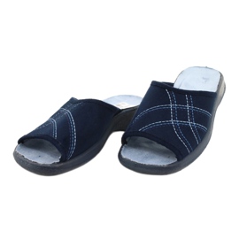 Zapatos de mujer befado pu 442D147 azul marino 2