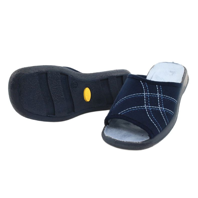 Zapatos de mujer befado pu 442D147 azul marino 3
