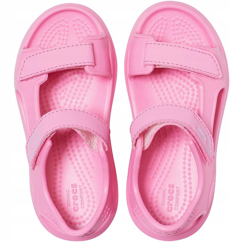 Sandalias Crocs para niños Swiftwater Expedition rosa 206267 6M3 rosado 1