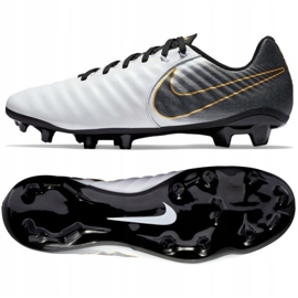 Calzado de fútbol Nike Tiempo Legend 7 Academy Fg M AO2596-100 blanco 4