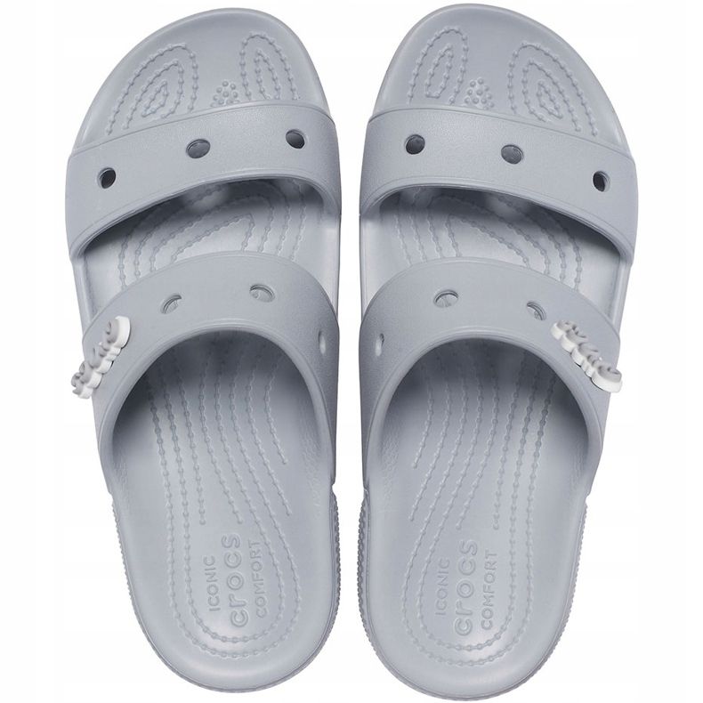 Pantuflas Crocs Classic grises 206761007 1