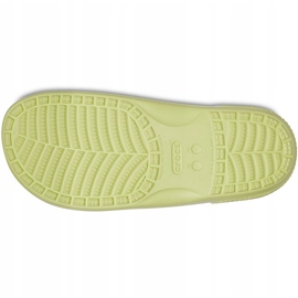 Pantuflas Crocs Classic Amarillo 206761 3U4 verde 3