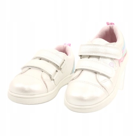 Evento Zapatos deportivos para niñas con una estrella 21DZ23-3904 White blanco 5 Evento Zapatos deportivos para niñas con una estrella 21DZ23-3904 White blanco 5