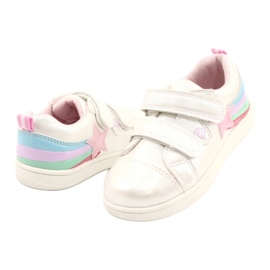 Evento Zapatos deportivos para niñas con una estrella 21DZ23-3904 White blanco 6