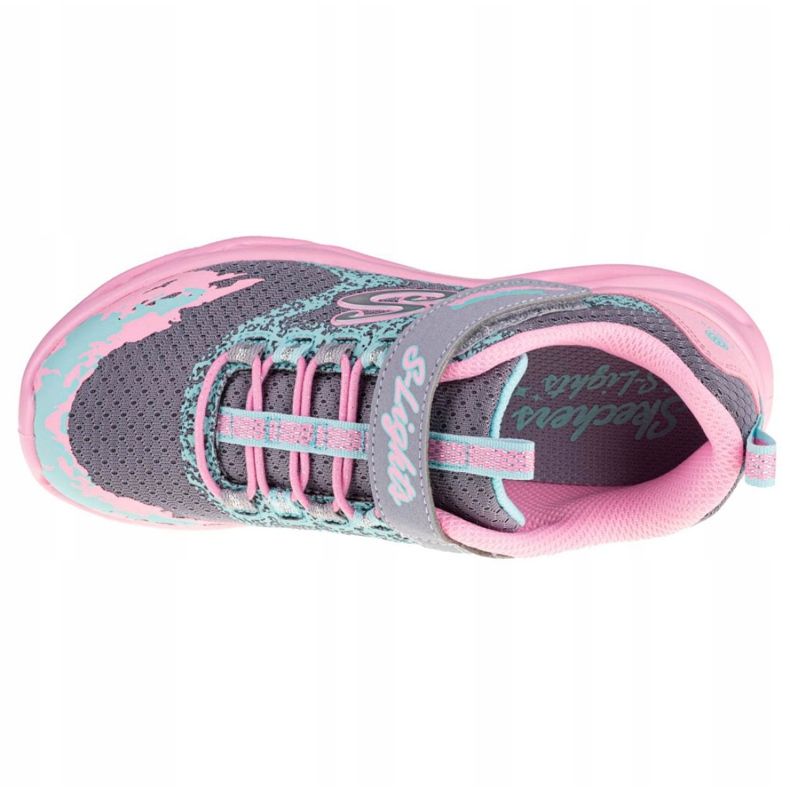 Zapatillas Skechers Twisty Brights W 302301L-GYPK rosado gris 2