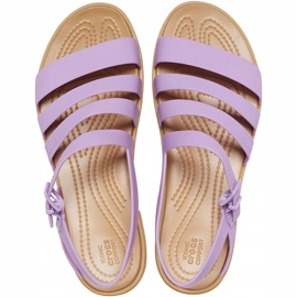 Sandalias Crocs Mujer Tulum Sandal Violet 206107 5PR púrpura 1