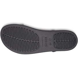 Sandalias Crocs de mujer Brooklyn Low Wedge negro 206453060 3