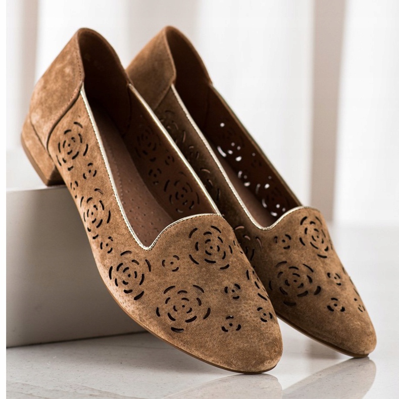 Salón de Piel con Rosas Sergio Leone marrón 1