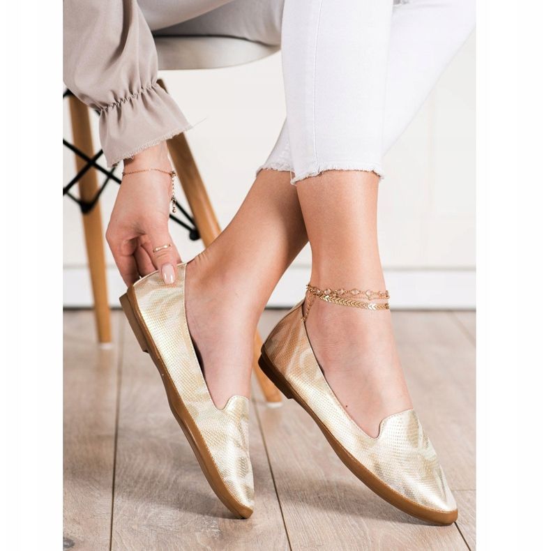 Sergio Leone Estampado de serpiente de Golden Lords dorado 1