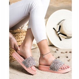 Seastar Zapatillas de moda en la plataforma rosado multicolor 2
