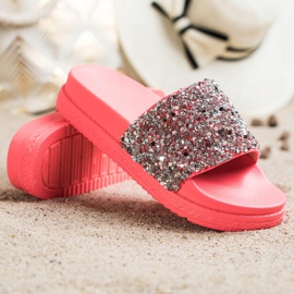 Seastar Zapatillas de moda en la plataforma rojo rosado 2