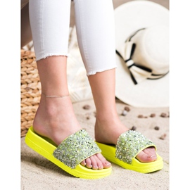 Seastar Zapatillas de moda en la plataforma verde 4