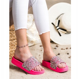Seastar Zapatillas de moda en la plataforma rosado 4