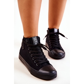 Zapatillas altas de mujer Big Star FF274A170 Negro 3
