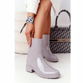 PS1 Chanclas brillantes Botas grises Jodhpur Rainy Day 3