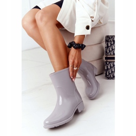 PS1 Chanclas brillantes Botas grises Jodhpur Rainy Day 2