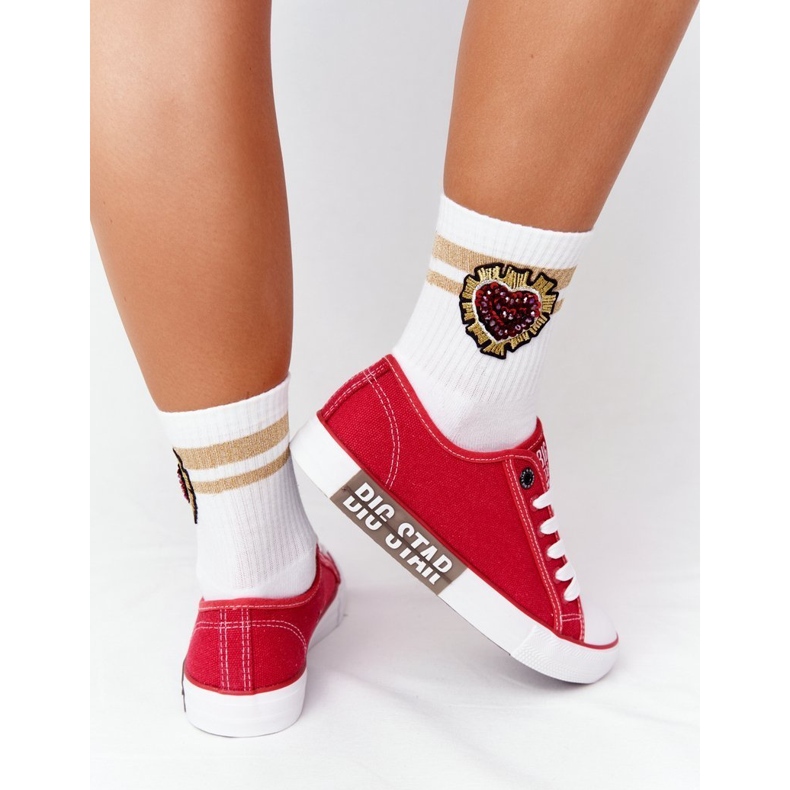 Zapatillas de Mujer Big Star HH274115 Rojo 1