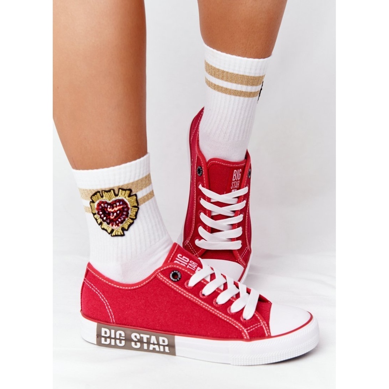 Zapatillas de Mujer Big Star HH274115 Rojo 2