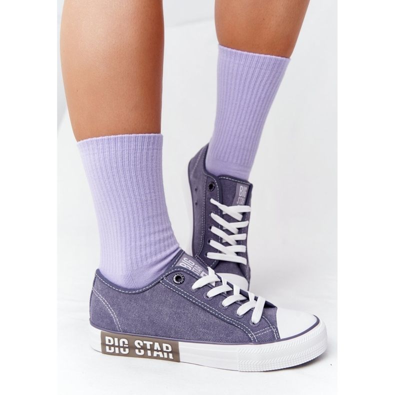 Zapatillas de Mujer Big Star HH274114 Azul Marino 1