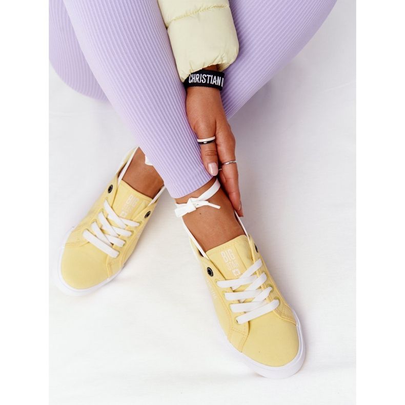 Zapatillas de Mujer Big Star HH274062 Amarillas amarillo 2