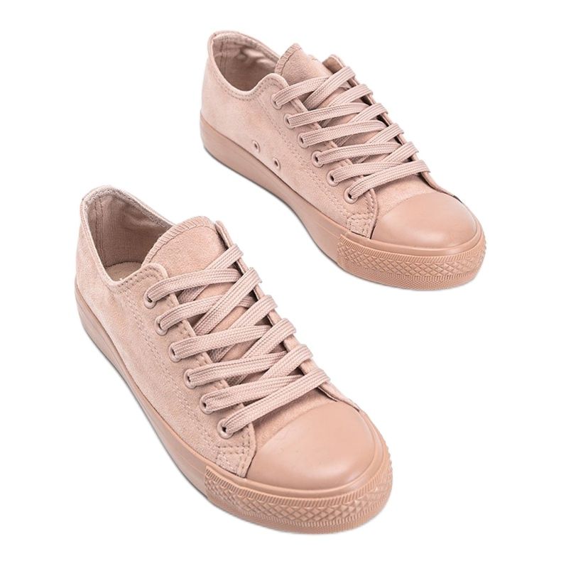 Zapatillas Mara de ante ecológico rosa rosado 2