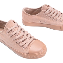 Zapatillas Mara de ante ecológico rosa rosado 3