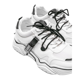 Zapatillas deportivas Kenia en blanco y negro 3