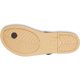 Sandalias Crocs Mujer Tulum Toe Post Negro 206108 00W 3