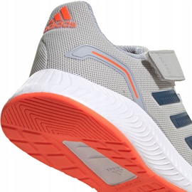 Gris Zapatillas Adidas Runfalcon 2.0 para niños FZ0115 naranja 5