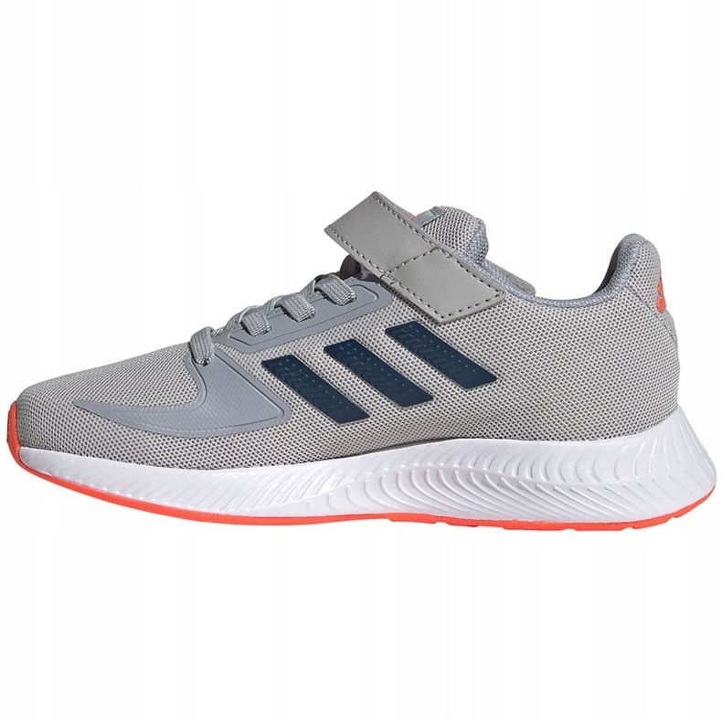 Gris Zapatillas Adidas Runfalcon 2.0 para niños FZ0115 naranja 1