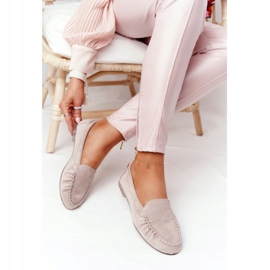 Mocasines Ante Sergio Leone MK722 Beige 4