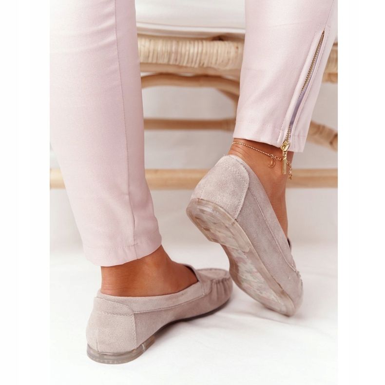 Mocasines Ante Sergio Leone MK722 Beige 1