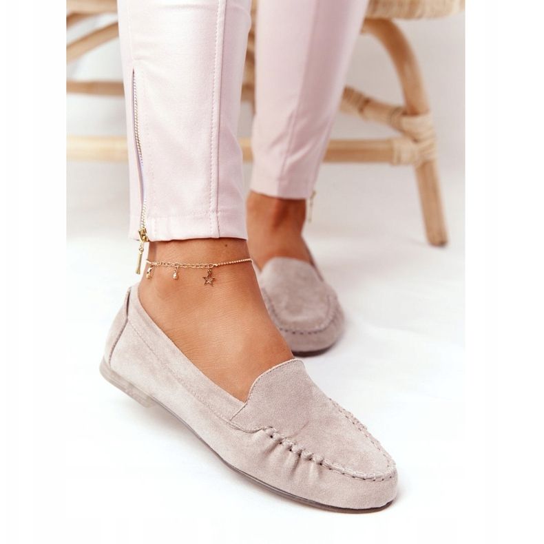 Mocasines Ante Sergio Leone MK722 Beige 2