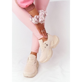 PS1 Zapatillas de mujer con suela maciza Bubbly Beige 2 PS1 Zapatillas de mujer con suela maciza Bubbly Beige 2