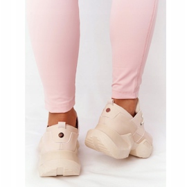 PS1 Zapatillas de mujer con suela maciza Bubbly Beige 5