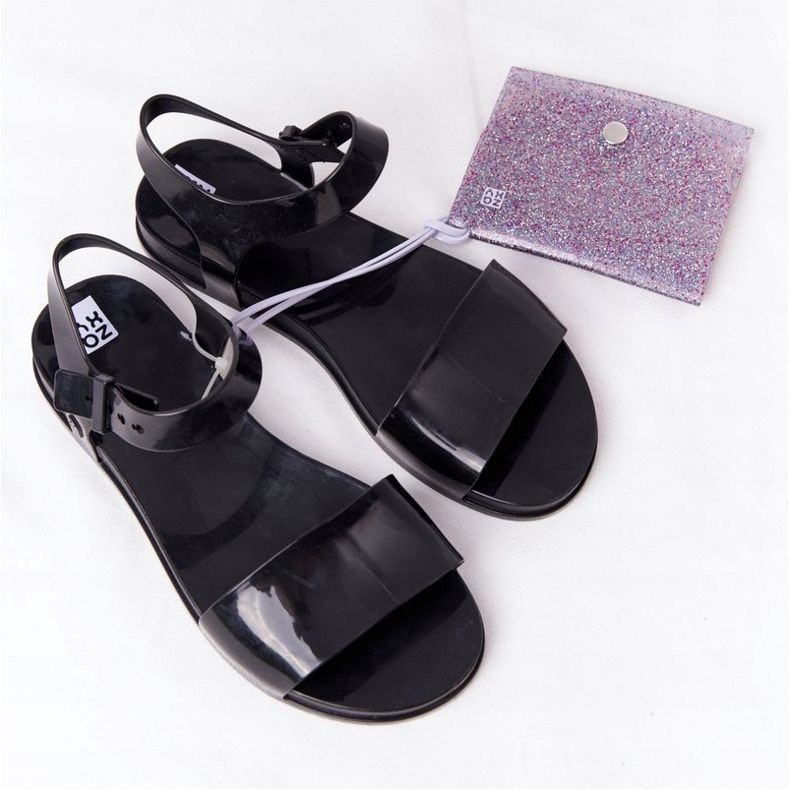 Sandalias de goma ecológicas fragantes ZAXY HH285127 Negro 2