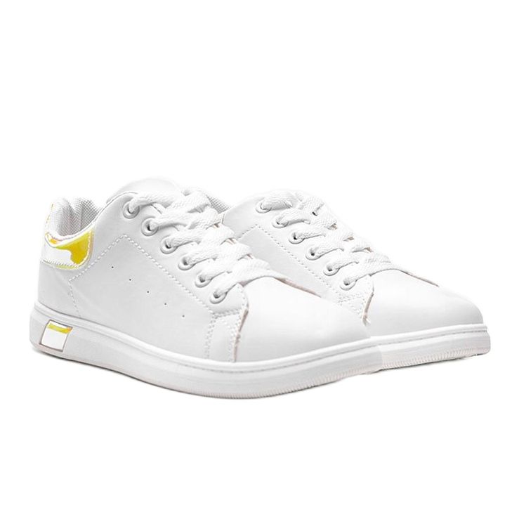 Zapatillas holográficas blancas Mackayla blanco 1