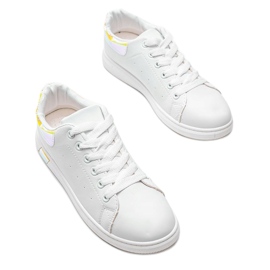 Zapatillas holográficas blancas Mackayla blanco 3
