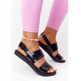 Sandalias de goma ecológicas fragantes ZAXY HH285163 Negro 4