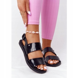 Sandalias de goma ecológicas fragantes ZAXY HH285163 Negro 3