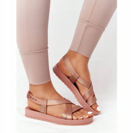 Sandalias de goma ecológicas fragantes ZAXY HH285167 Nude beige rosado 3