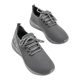 Calzado deportivo casual de hombre kyler gris 1