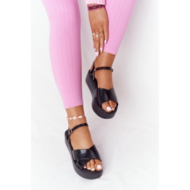 Sandalias de goma ecológicas fragantes ZAXY HH285132 Negro 2 Sandalias de goma ecológicas fragantes ZAXY HH285132 Negro 2