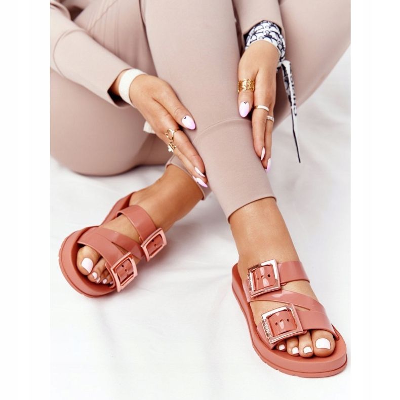 Zapatillas de goma ecológicas fragantes ZAXY HH285106 Ceglaste marrón 1