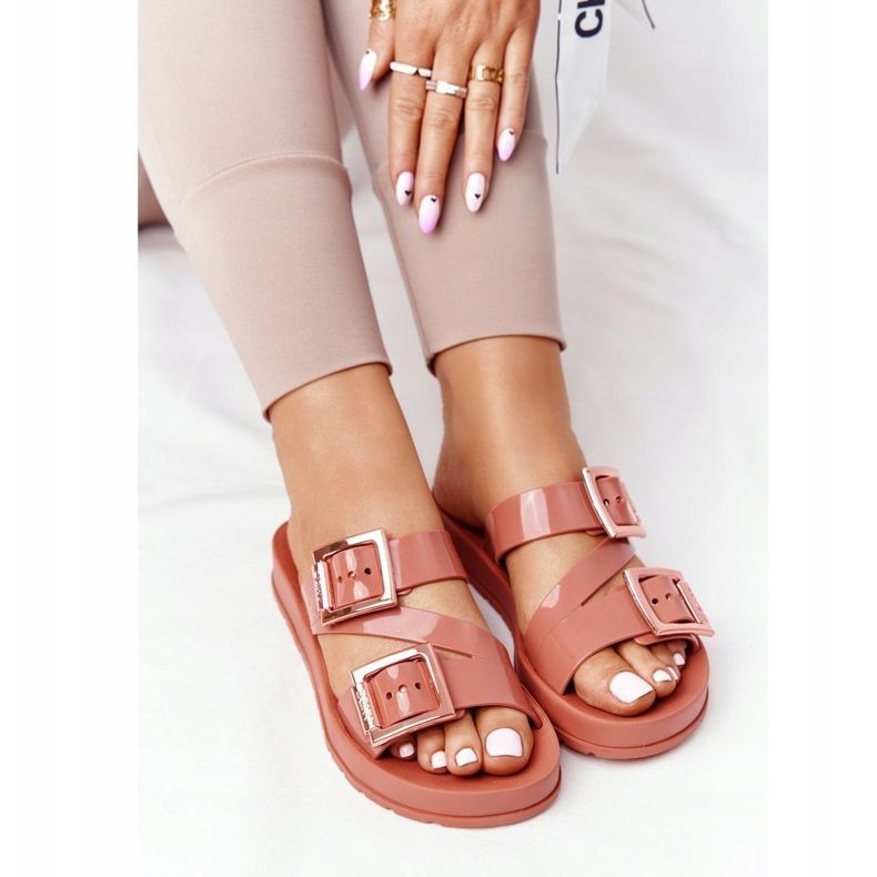 Zapatillas de goma ecológicas fragantes ZAXY HH285106 Ceglaste marrón 2