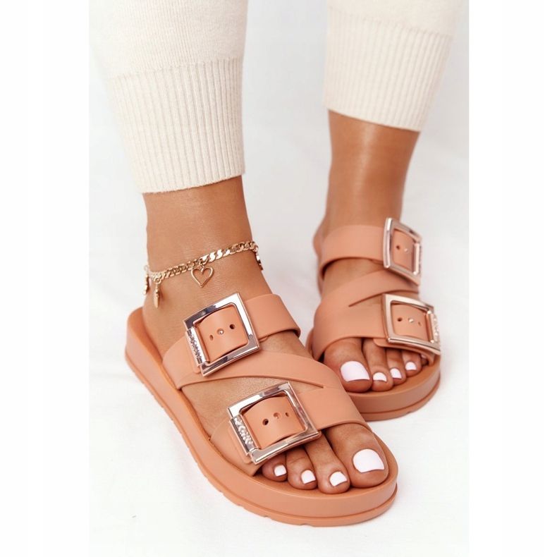 Zapatillas de goma perfumadas Eco Friendly ZAXY HH285105 Camel beige marrón 1