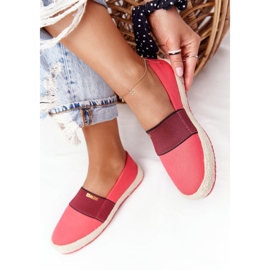 Alpargatas Rojas Con Suela Trenzada Big Star HH274478 rojo 2